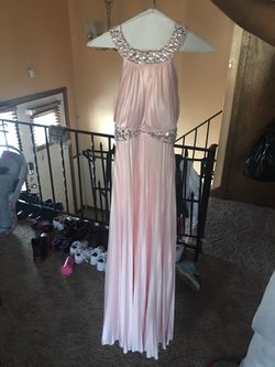 Prom dress blush pink