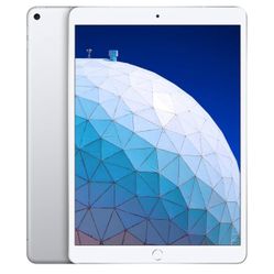  Apple iPad Air 3rd Gen – 64GB, Wi-Fi + Cellular, Silver (10.5”)