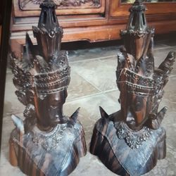Wood Carved Statues