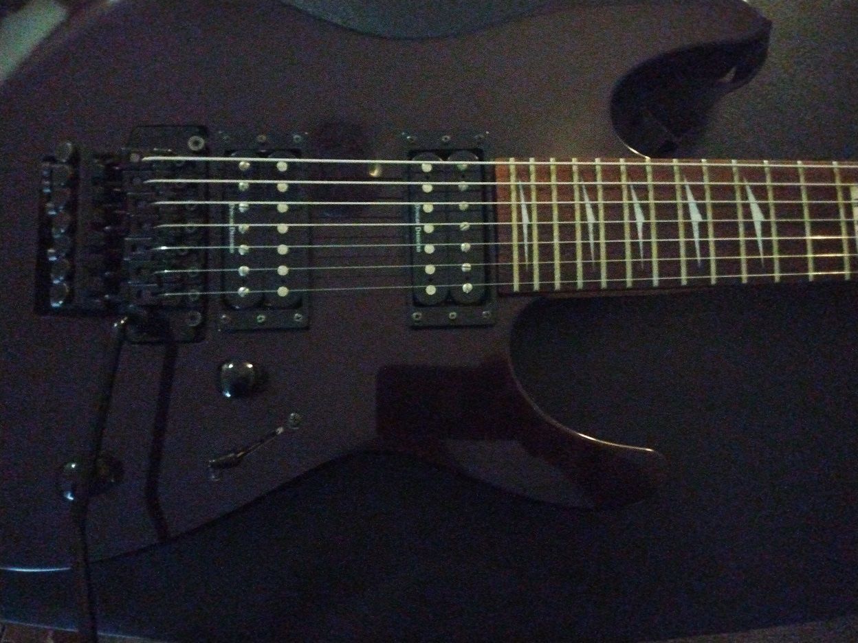 ESP LTD M-207 7 String guitar.