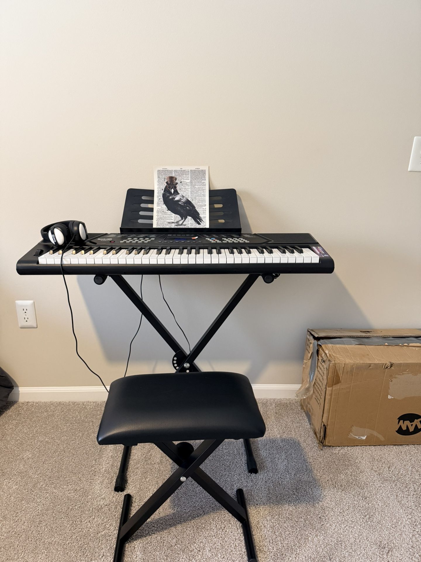 RockJam 61 Key Keyboard