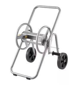 Hose Reel Cart Hold Up to 175 ft. of 5/8 in. Hose (Hose Not Included), Garden Water Hose Carts Mobile Tools with Wheels