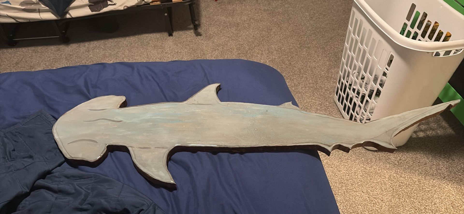 Epoxy Wooden Bonnethead Shark 