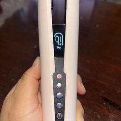 Dyson Rose Gold Straightener blow dryer