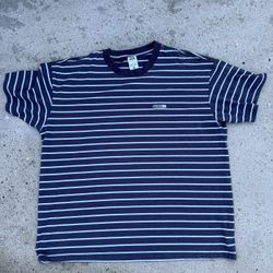 Navy and white striped Nike ACG cotton t-shirt size XL