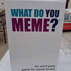 What Do You Meme? Adult Party Game.