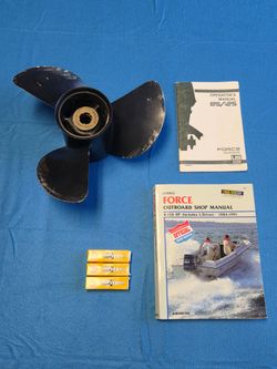 Force 85hp spare propeller