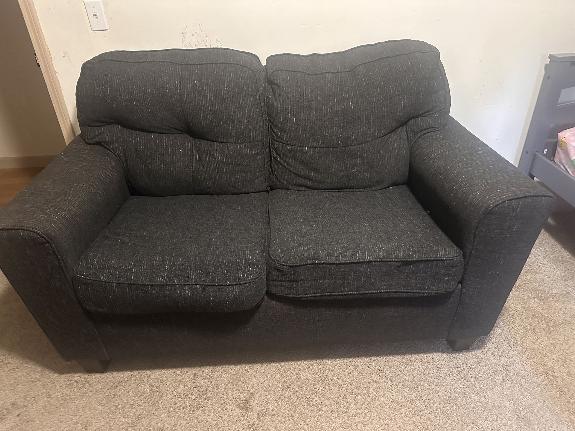 Blackish/Grayish Couches.