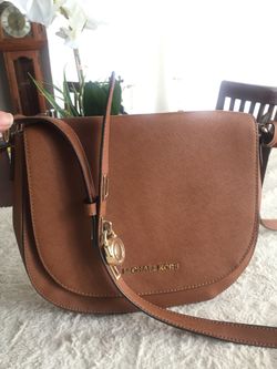 Authentic Michael Kors cross body messenger bag