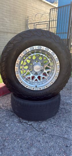 XM Offroad Wheels 17x9 6x139.7 with BFGoodrich All-Terrain Tires