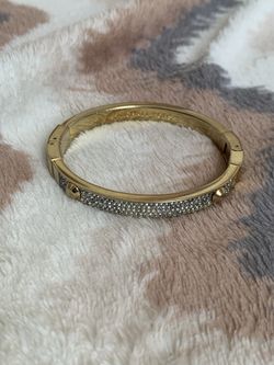 6.75 Inch Michael Kors Hinged Bracelet