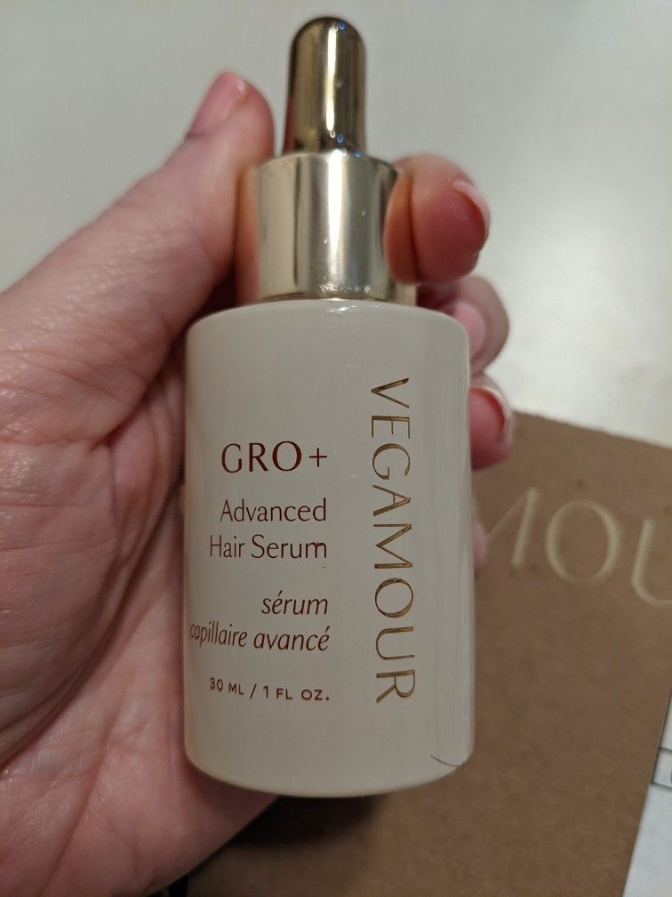 Vegamour Gro+ Advanced Hair Serum -Unopened New Box Of Serum