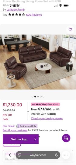 Faux leather couch furniture set