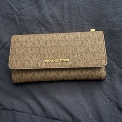 Michael Kors Jet Set Signature Continental Wallet