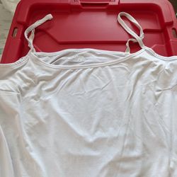 White Soft Tank Top