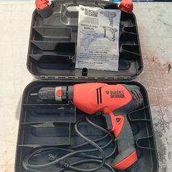 Black And Decker 3/8 & 1/2" Drill And Hammer Drill 