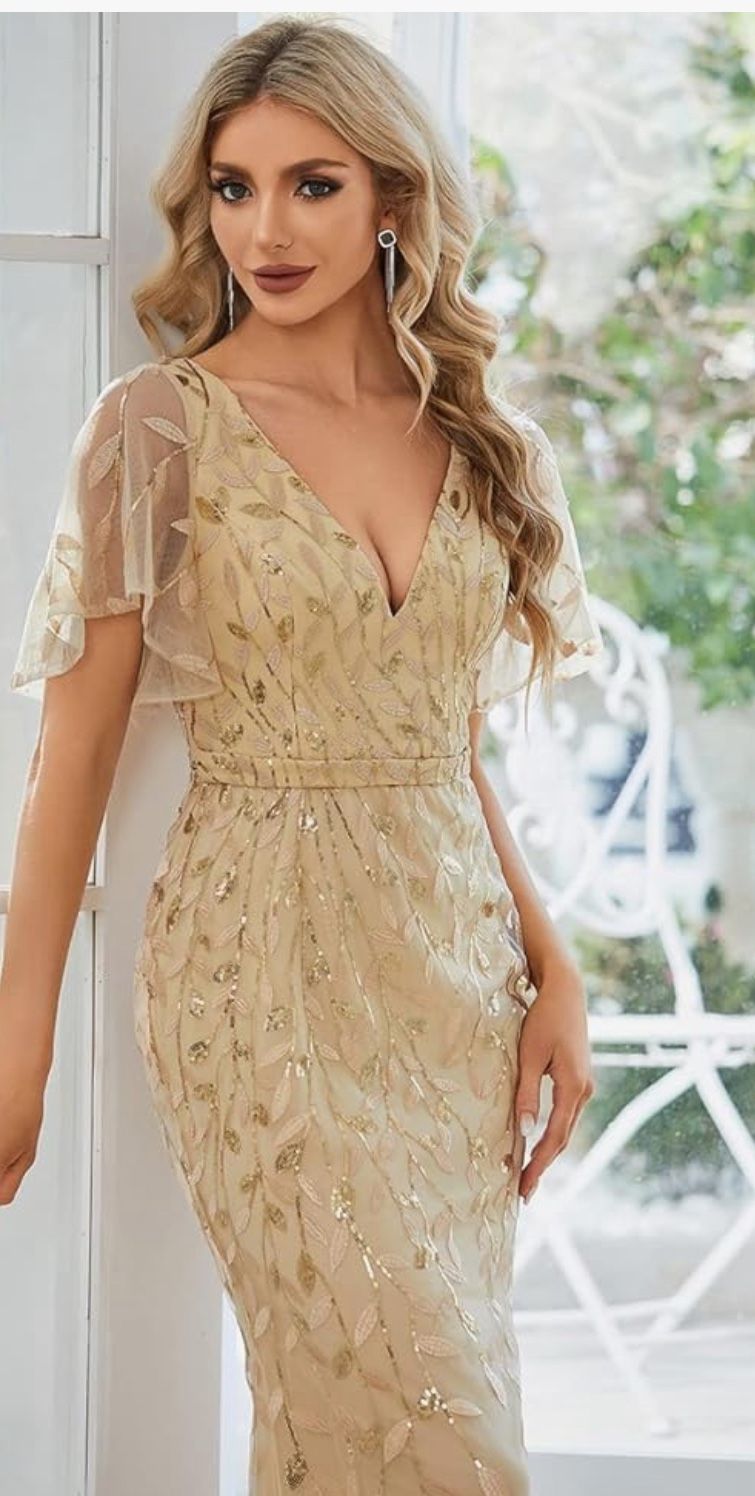 green emerald velvet dress ever SLOANE|Sexy V Neck Maxi Bodycon Evening Dress with Flare Sleeves