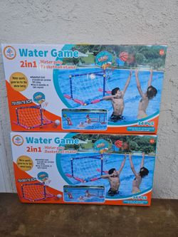 New 2 in 1 water game