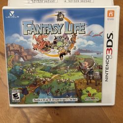 Nintendo 3DS Fantasy Life CIB (TESTED)