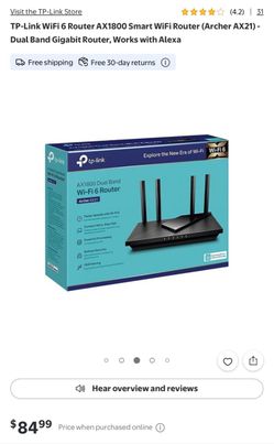 TP-Link AX Wi-Fi 6 Dual Band Router