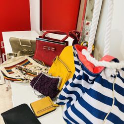 Hand Bag Purse Wallet All