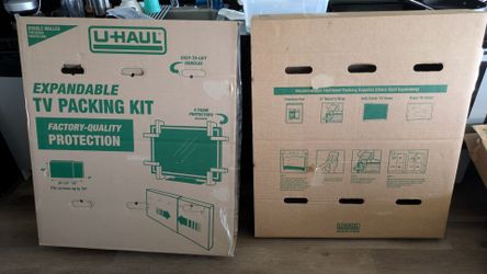 FREE expandable TV moving box up to 70"