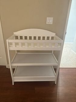 White Changing Table