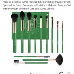 12 Pcs Makeup Brush Set