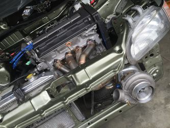 Turbo civic manifold