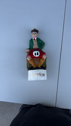 Vintage Scotsman Scotch Decanter 