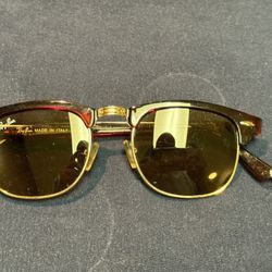 Authentic Ray-Ban Club Master Sunglasses Used