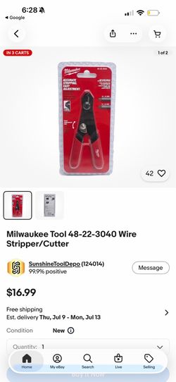 Milwaukee Tool 48-22-3040 Wire Stripper/Cutter