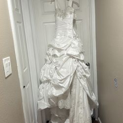 Vintage MAGGIE SOTERO Haute Couture Corset Wedding Dress Size 6