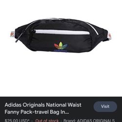Adidas Originals National Pride Fanny Pack/ Waist Bag