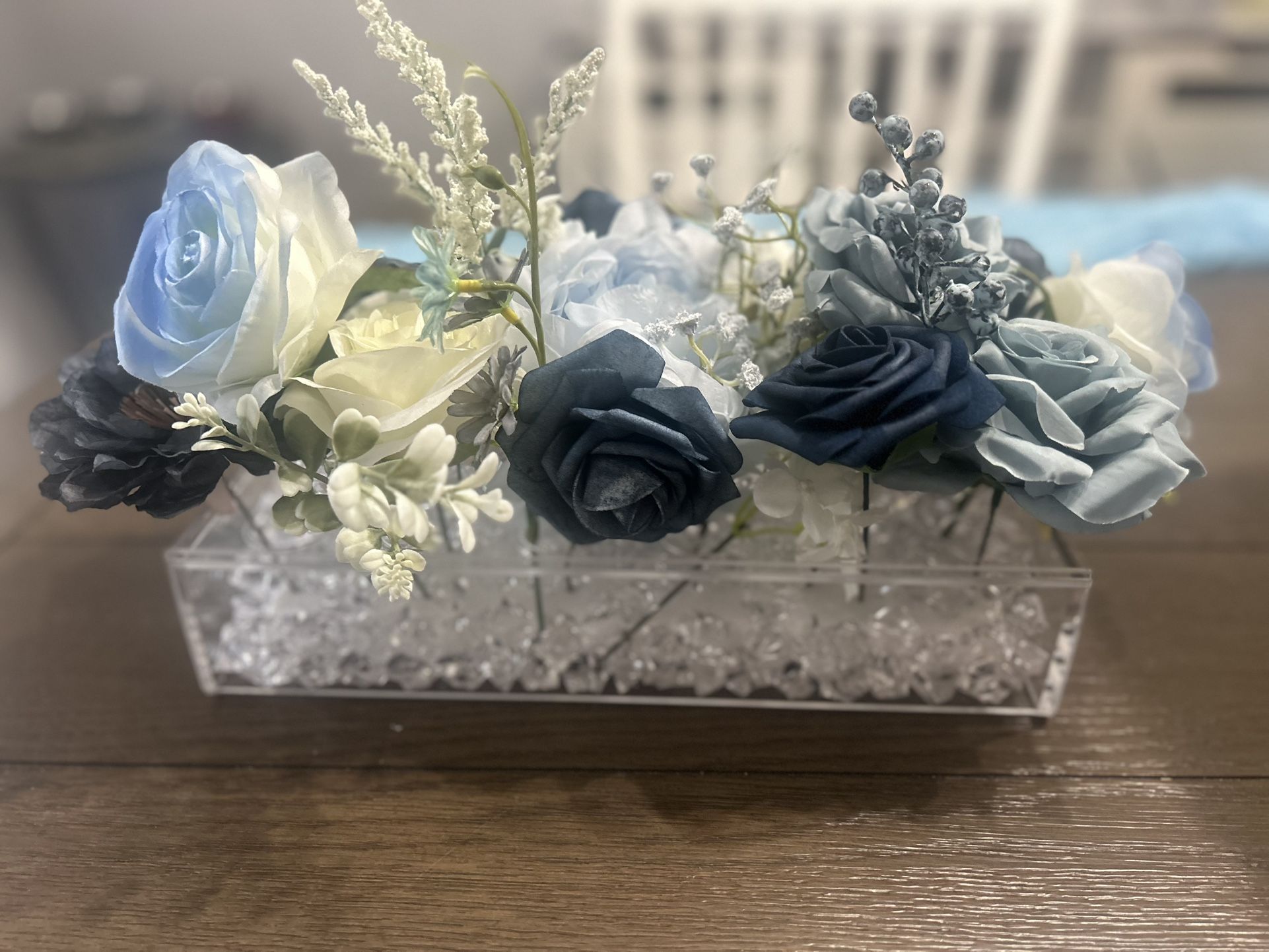 Acrylic Waterproof Rectangular Centerpiece