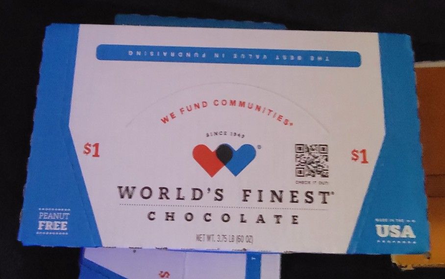 Middle School Chocolate Bar Fundraiser 