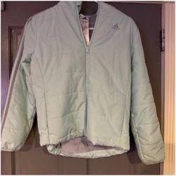 Adidas kids jacket fleece lined