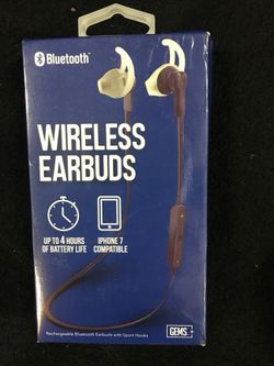 Wireless earbuds