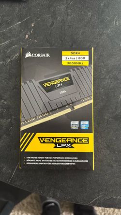 Corsair Vengence DDR4 2x4GB