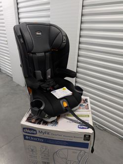 Chicco MyFit ClearTex car seat -used