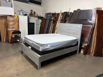 Full bed with mattress $249