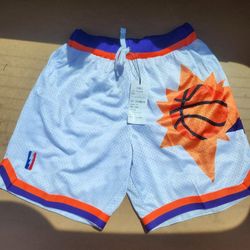 Suns Printed Streetwear Basketball Shorts NBA Phoenix Devin Booker 