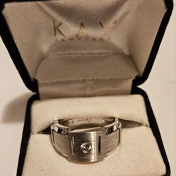 Diamond Polished Stanley Steel Ring 