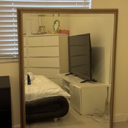 espejo vintage dorado