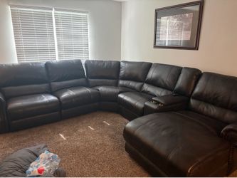 Leather Sectional Sofa