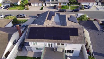 Solar Panels And Battery
