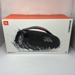 JBL Boombox 3 Black Portable Bluetooth Speaker