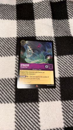 Disney Lorcana Stratos Tornado Titan Card