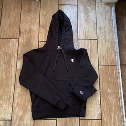 black champion hoodie 