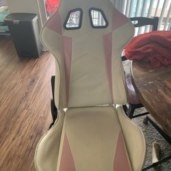Pink Gaming Chair 
